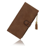 BVLRIGA Long Lady Leather Wallet Women Wallet For Credit Card Holder Female Purse Women Clutch Coin Purse Phone walet Money Bag