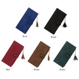 BVLRIGA Long Lady Leather Wallet Women Wallet For Credit Card Holder Female Purse Women Clutch Coin Purse Phone walet Money Bag