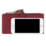 BVLRIGA Long Lady Leather Wallet Women Wallet For Credit Card Holder Female Purse Women Clutch Coin Purse Phone walet Money Bag