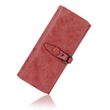 BVLRIGA Ladies Leather Wallet Women Wallet Female Purse Women Clutch Black Credit Card Holder Coin Purse Long Money Bag Walet