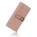 BVLRIGA Ladies Leather Wallet Women Wallet Female Purse Women Clutch Black Credit Card Holder Coin Purse Long Money Bag Walet