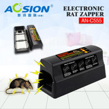 Buy Aosion Free Shipping Hot Black Electronic Mouse Rat Rodent Killer Electric Trap Zapper Pest Control (Got dog repeller free)