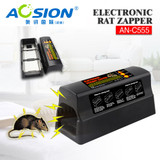 Buy Aosion Free Shipping Hot Black Electronic Mouse Rat Rodent Killer Electric Trap Zapper Pest Control (Got dog repeller free)