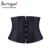 Burvogue Women 12 Steel Bones Steampunk Corset Waist Traning Corset  Short  Slimming Gothic Corset  Underbust Corset Shoelace Burvogue Women 12 Steel Bones Steampunk Corset Waist Traning Corset  Short  Slimming Gothic Corset  Underbust Corset Shoelace