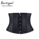 Burvogue Women 12 Steel Bones Steampunk Corset Waist Traning Corset  Short  Slimming Gothic Corset  Underbust Corset Shoelace Burvogue Women 12 Steel Bones Steampunk Corset Waist Traning Corset  Short  Slimming Gothic Corset  Underbust Corset Shoelace