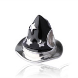 DIY Charm 925 Sterling Silver Epoxy Hamlet Magic Hat Beads For Bracelet