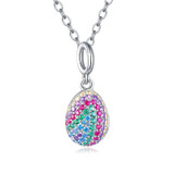 DIY Charm Created Diamond Pear-shaped Charm Beads For Bracelet