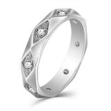 14K/18K Gold Round Cut Moissanite Diamond Classic Vintage Ring for women