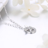 925 Sterling Silver Little Bee Fashion Necklace
