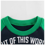 Kid Boys Universe Dinosaur Printed Top Wholesale Toddler Boy Clothes