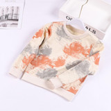Kid Unisex Camouflage Round Neck Top Wholesale Boys Boutique Clothing