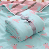 Baby Six-layer Cartoon Cotton Blanket Wholesale Boys Jeans Wholesale Baby Blankets