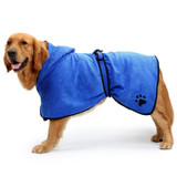 Microfiber Dog Bathrobe Microfiber Dog Bathrobe