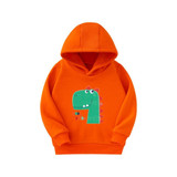 Unisex Kid Cartoon Animal Pattern Hooded Top Wholesale Boys Clothes