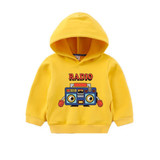 Kid Boys Radio Cartoon Pattern Hooded Top Wholesale Toddler Boy Clothes