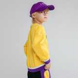 Boys M Letter Pattern Round Neck Top Boys Clothing Wholesale