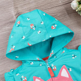 Baby Girls 3PCS Cartoon Printed Striped Sets Baby Clothes Wholesale Bulk