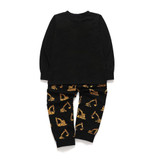 Boys Cartoon Excavator Printed Tracksuit Wholesale Boys Boutique Clothing
