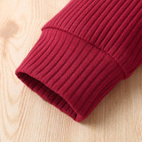 Unisex Baby Hooded Long Sleeve Cute Casual Romper Baby Wholesale Clothes