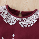 Baby Girls Long Sleeve Printed Letter Romper Baby Clothes Wholesale Suppliers Baby Girls Long Sleeve Printed Letter Romper Baby Clothes Wholesale Suppliers