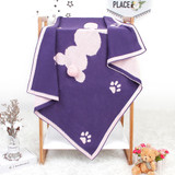 Baby 3D Rabbit Animal Printed Cute Baby Blankets Wholesale