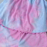 Girls Tie Dye Cami Romper