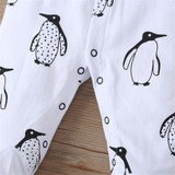 Baby Cartoon Animal Printed Long Sleeve Casual Rompers