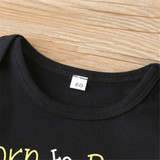 Baby Boys Cartoon Letter Printed Long Sleeve Tops