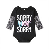 Baby Boys Cartoon Letter Printed Long Sleeve Tops