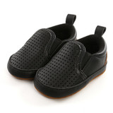 Unisex Hollow Out Slip-on Soft Solid Flats Baby Shoes Wholesale