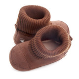 Baby Boys Knitted Flanged Snow Boots