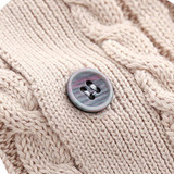 Baby Boys Solid Sweaters Long Sleeve Button Cardigan Jacket