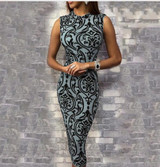 Elegant Vintage Casual Bodycon Slim Dress