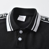 Boys Letter Pattern Polo Top & Overalls Wholesale Boys Boutique Clothing Boys Letter Pattern Polo Top & Overalls Wholesale Boys Boutique Clothing