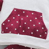 Baby Unisex Polka Dot Long Sleeve Top & Pants Baby Clothes Wholesale Supplier
