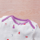Baby Unisex 3-Piece Cartoon Printed Short Sleeve Top & Long Sleeve Romper & Pants Baby Wholesales