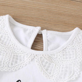 Baby Girls Long Sleeve Printed Letter Romper&Skirt Buy Baby Clothes Wholesale