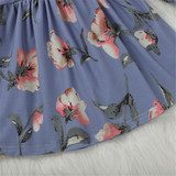 Baby Girls Floral Print Long Sleeve Top & Leggings Cheap Baby Clothes In Bulk