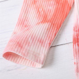 Girls Long Sleeve Tie Dye Top & Skirt Toddler Girl Wholesale Clothing