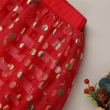 Girls Long-sleeve Merry Christmas Top & Striped Trousers Girl Boutique Clothing Wholesale