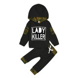 Baby Boys Camo Letter Printed Hooded Long Sleeve Top & Pants Wholesale Baby Boys Camo Letter Printed Hooded Long Sleeve Top & Pants Wholesale