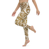 High Waist Vintage Floral Leggings