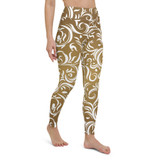 High Waist Vintage Floral Leggings