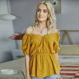 Summer V-neck Sexy Blouse