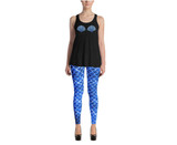 Mermaid scale leggings Capris and Shorts