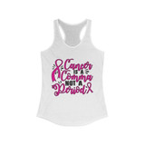 Cancer is a Comma not a Period Breast Cancer Awareness Tank