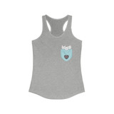 Pocket Style with kitties Racerback Tank Top