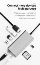 Multiport USB-C Hub for MacBook Pro