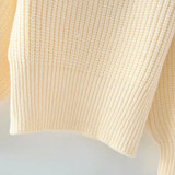 Chic Women Lantern Long Sleeve Sweaters