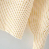 Chic Women Lantern Long Sleeve Sweaters